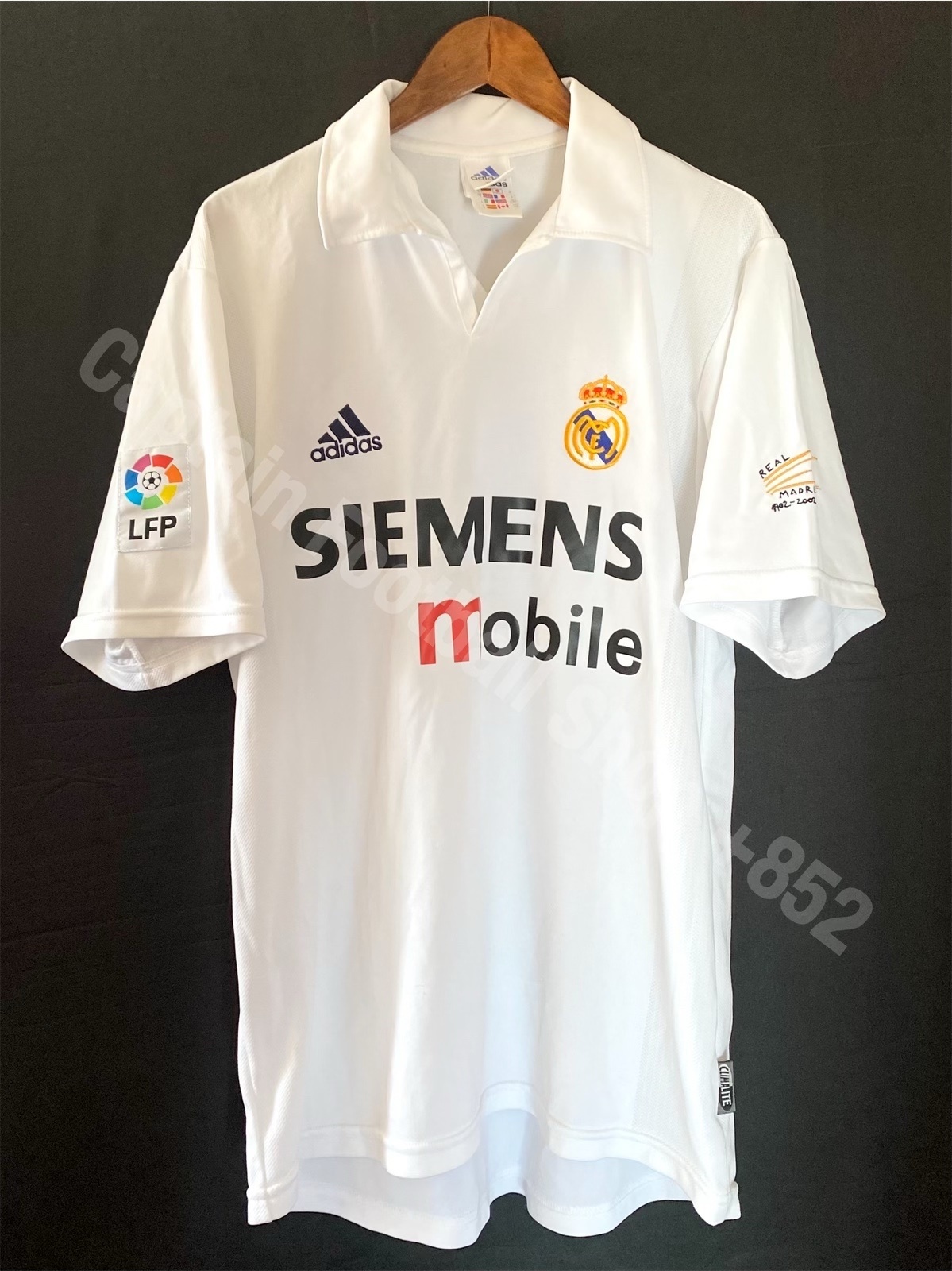 Real Madrid 2002-2003 Adidas Home Shirt