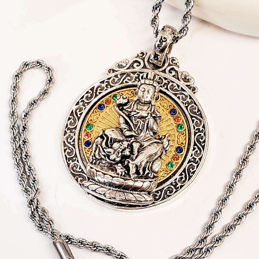 文殊菩薩&鈦鋼項鍊【十方】154026