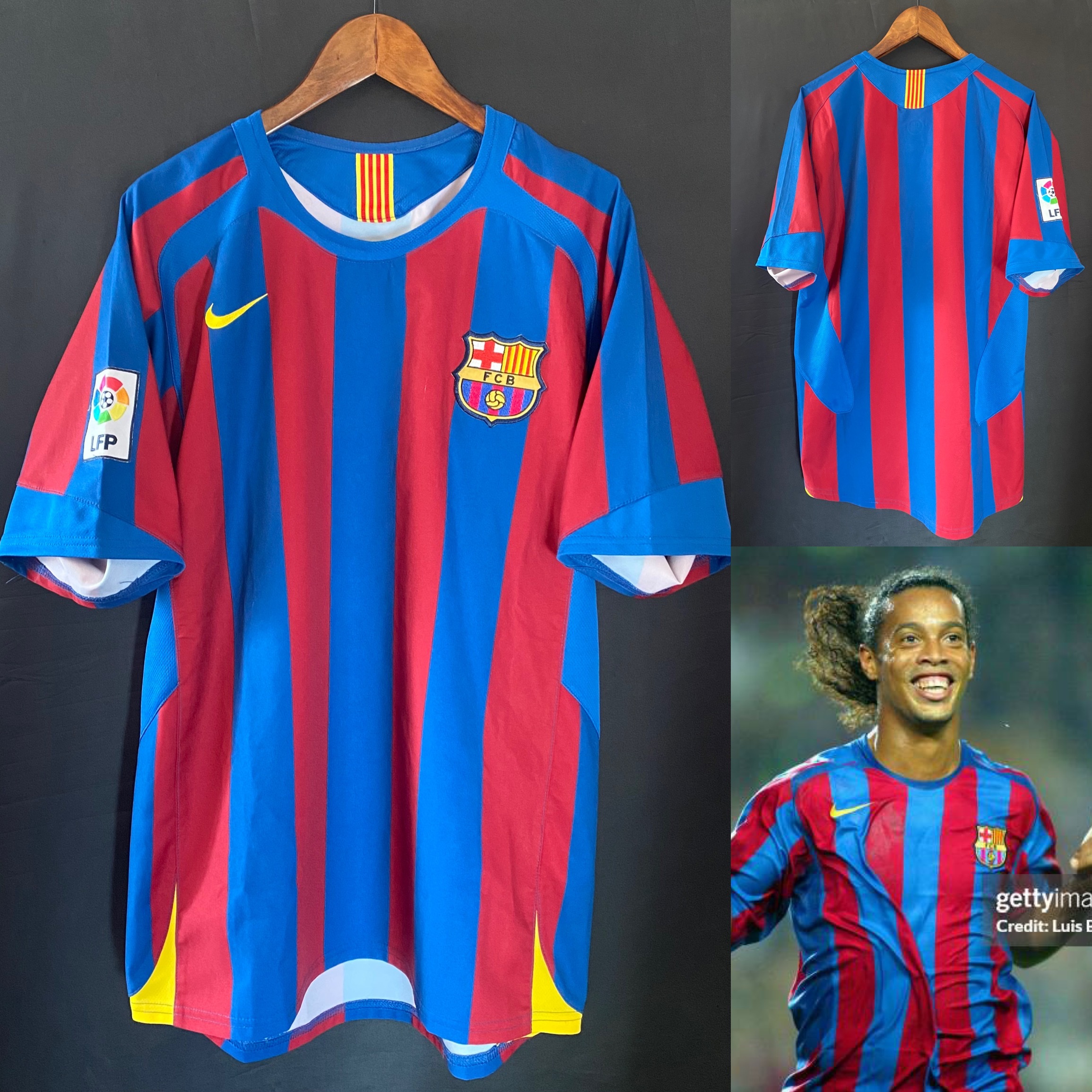 巴塞隆拿 2005-2006 Nike 主場球衣