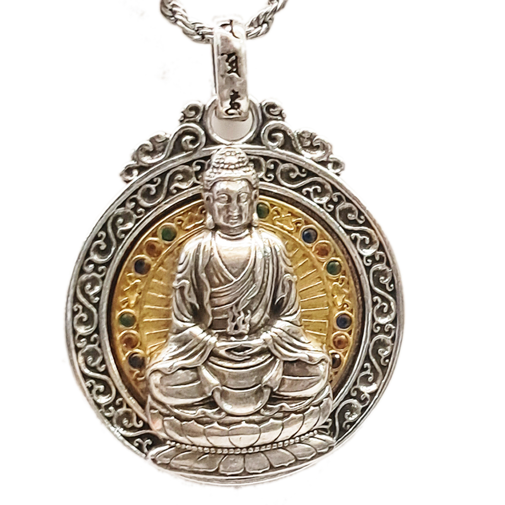 阿彌陀佛&鈦鋼項鍊【十方】154029