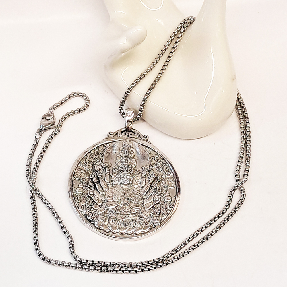 千手觀音&鈦鋼項鍊【十方】154030