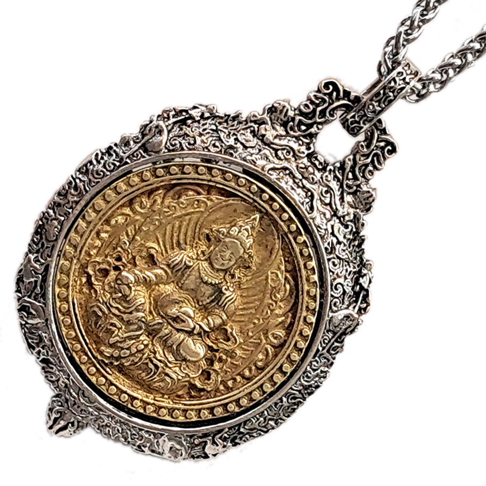 黃財神&&鈦鋼項鍊【十方】154032