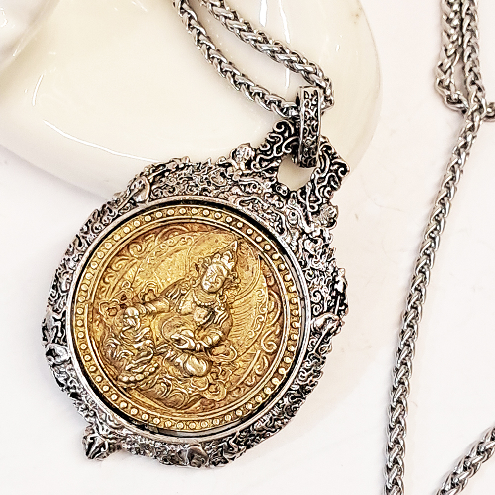 黃財神&&鈦鋼項鍊【十方】154032