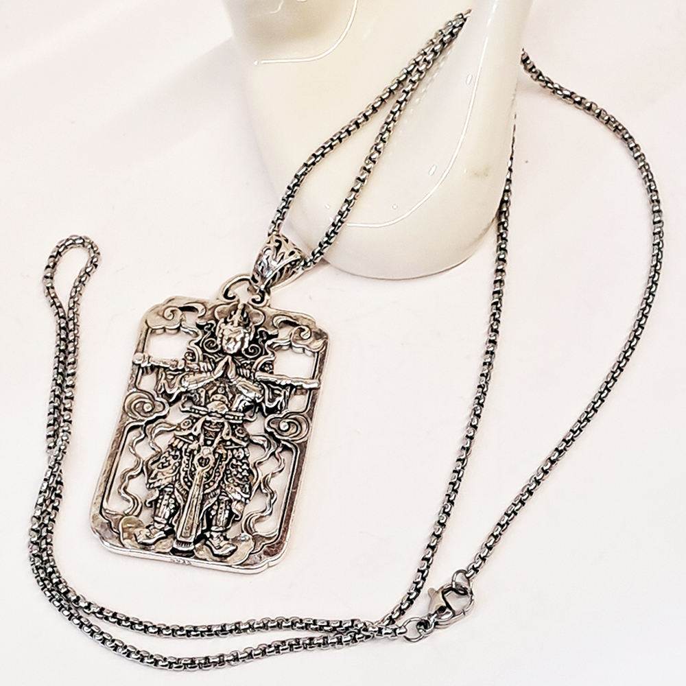 韋馱護法菩薩&{鈦鋼}項鍊【十方】154034