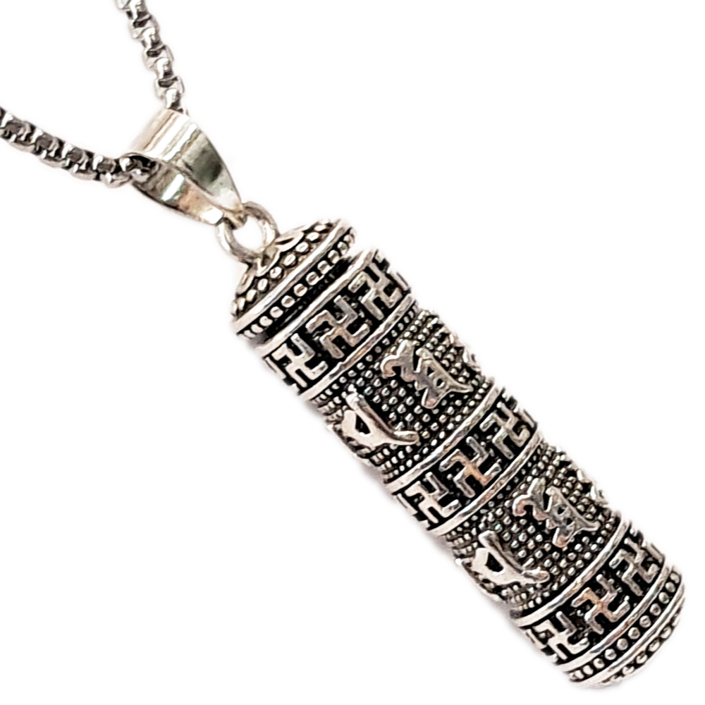 六字真言嘎屋&{鈦鋼}項鍊【十方】154053