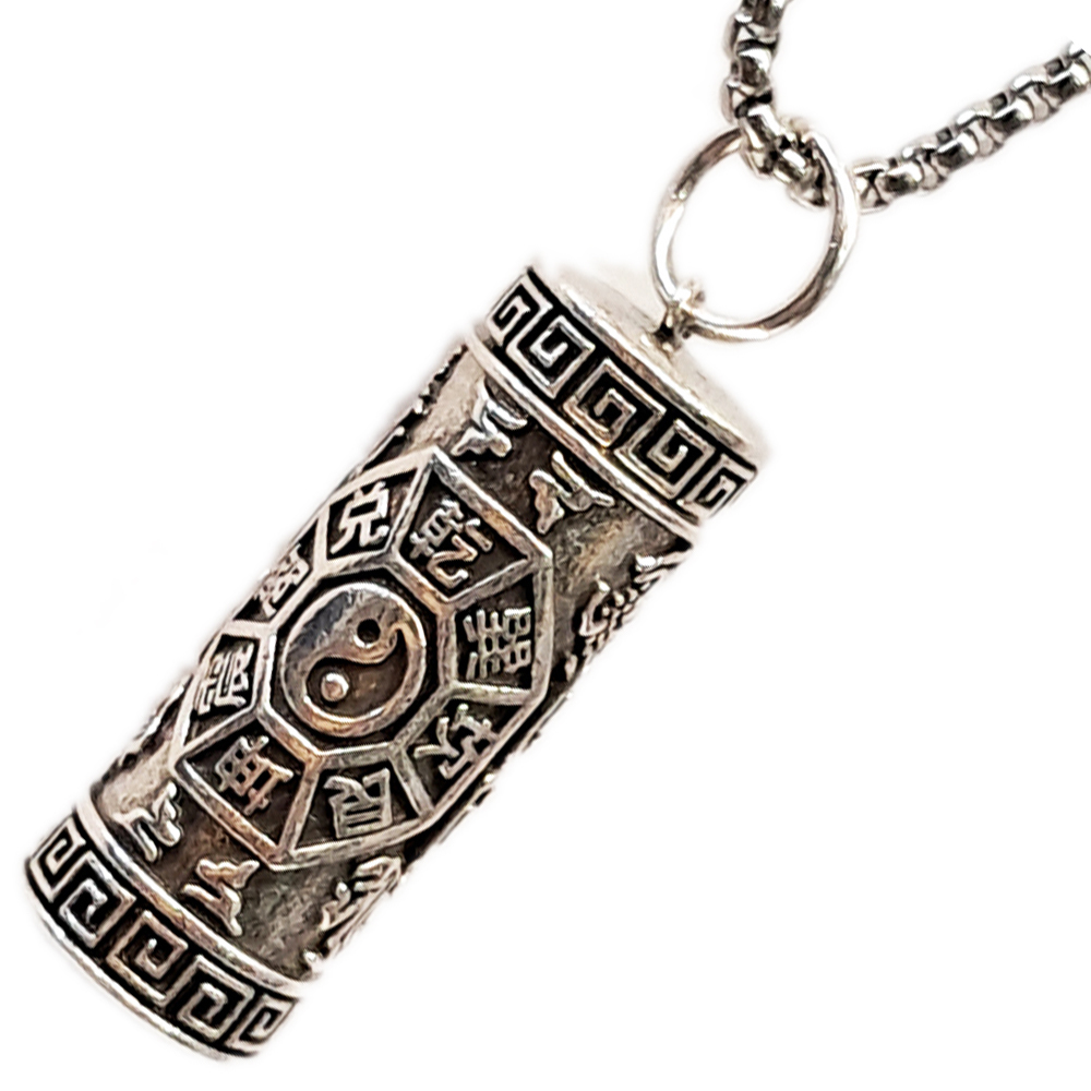 太極八卦嘎屋&{鈦鋼}項鍊【十方】154054