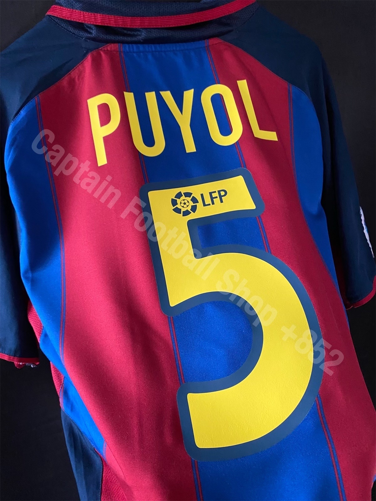 FC Barcelona 2003-2004 Nike Home Shirt #5 PUYOL