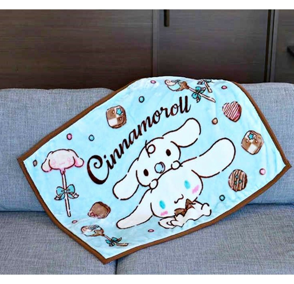 Sanrio 玉桂狗 | 多用途毛絨毛毯 (日本直送)