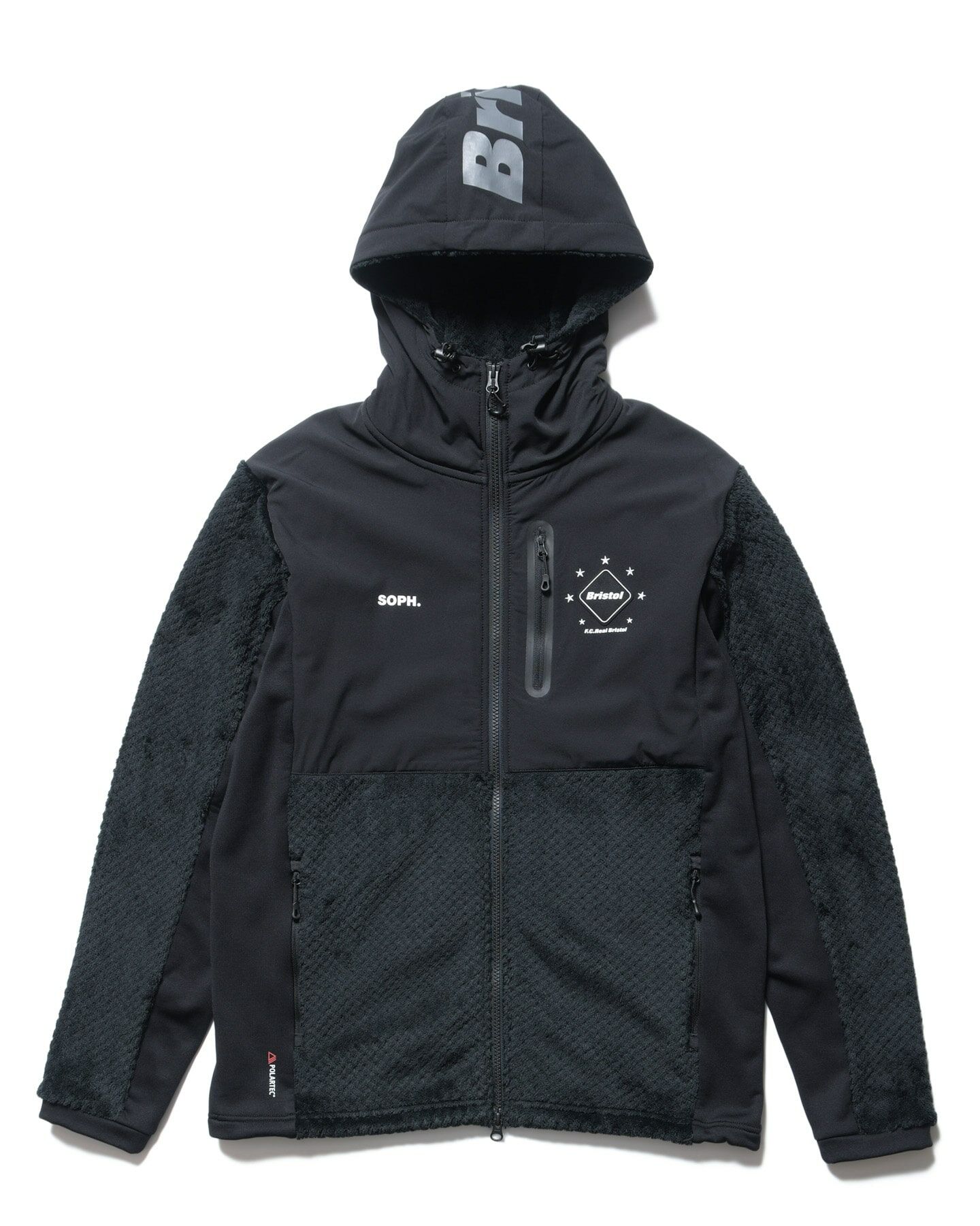 トップス FCRB POLARTEC HYBRID HOODED JACKET F.C.REAL BRISTOLPOLARTEC HYBRID HOODED JACKET FCRB-2420