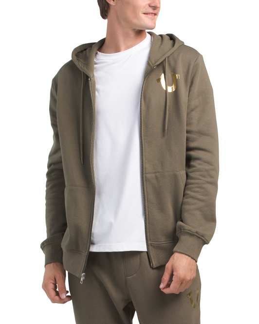 【預購】TRUE RELIGION Buddha G121131 男裝拉鏈外套