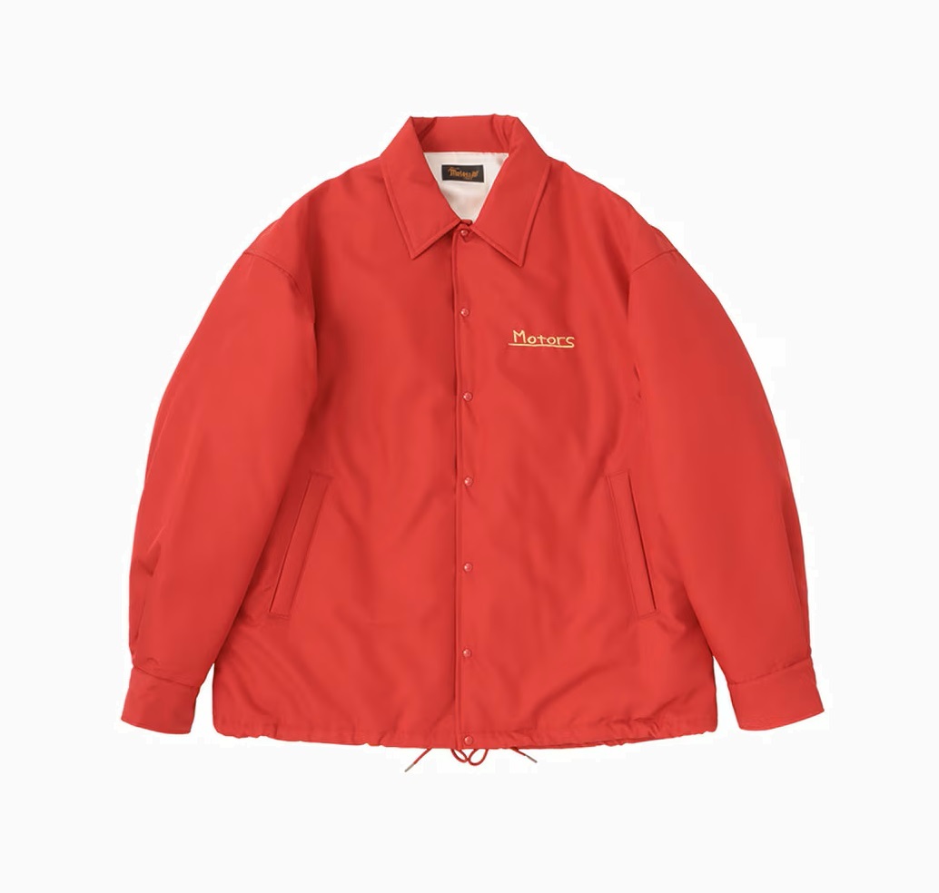 VISVIM MOTORS CLUB COACH DOWN JKT - RED PRE ORDER ITEM (預訂中)