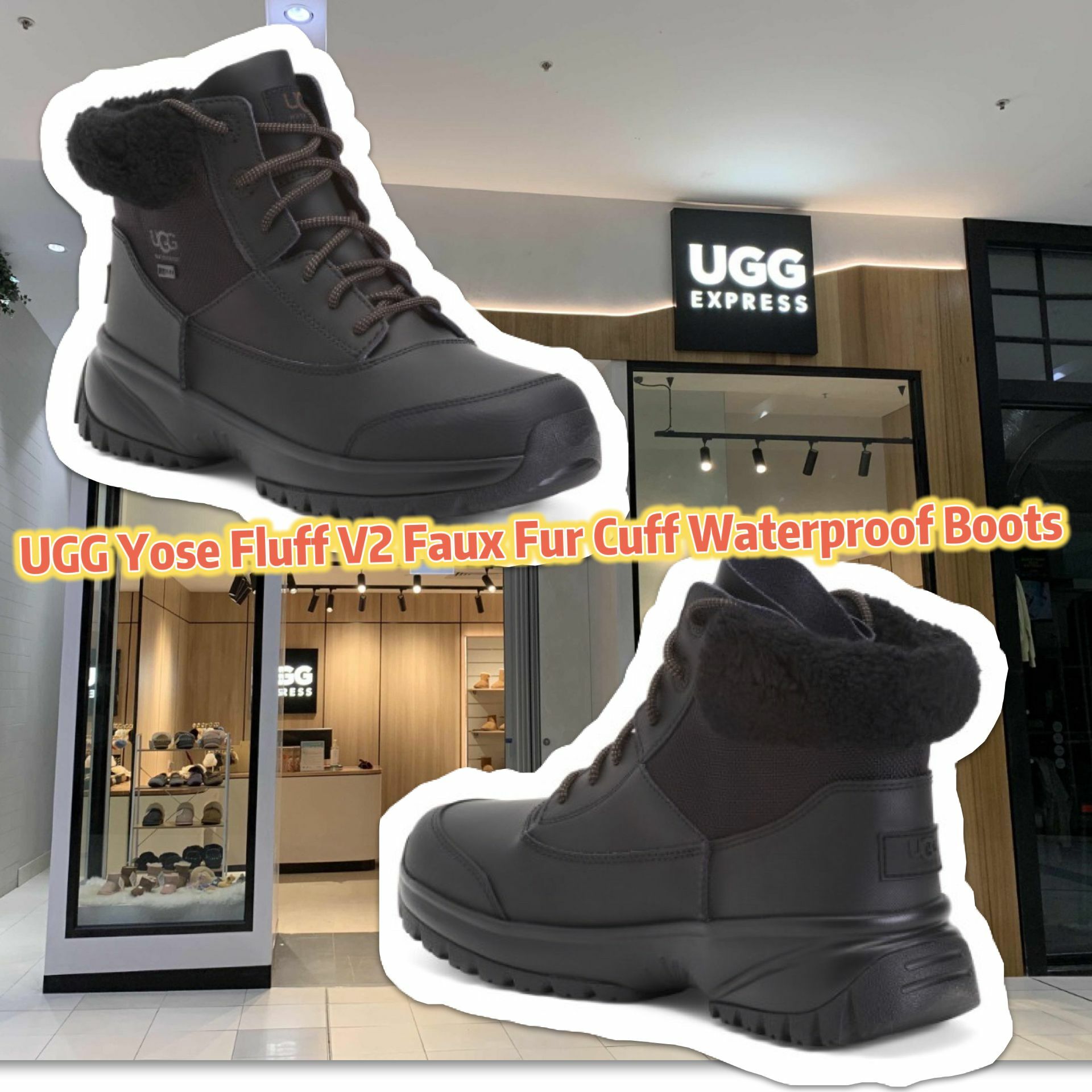 【預購】UGG Yose Fluff G121136 女裝短靴