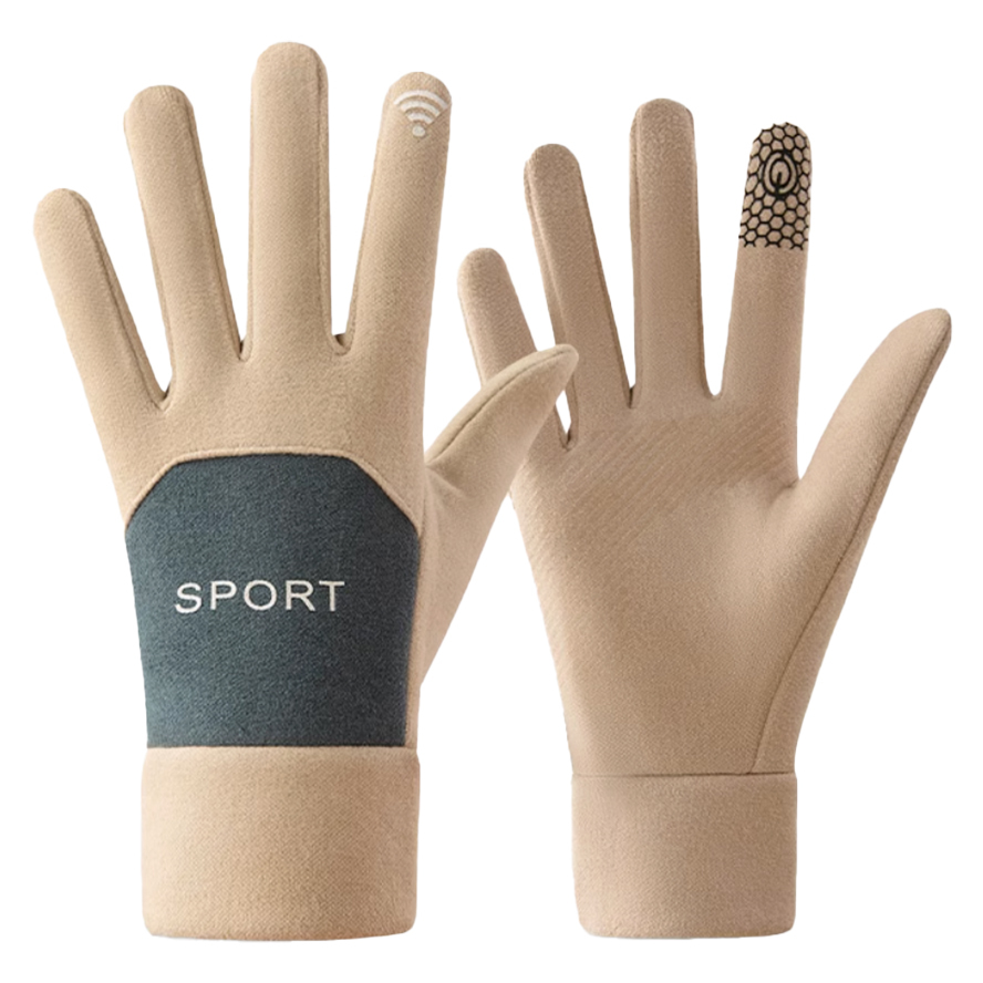 絨毛觸控保暖手套 (3色) 可觸控螢幕/觸控手套/防滑/防風/防潑水/保暖/內刷毛 43CTB1590