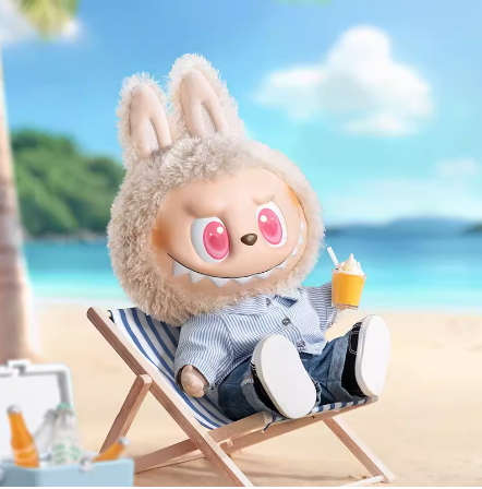 POPMART LABUBU FLIP WITH ME 搪膠毛絨公仔