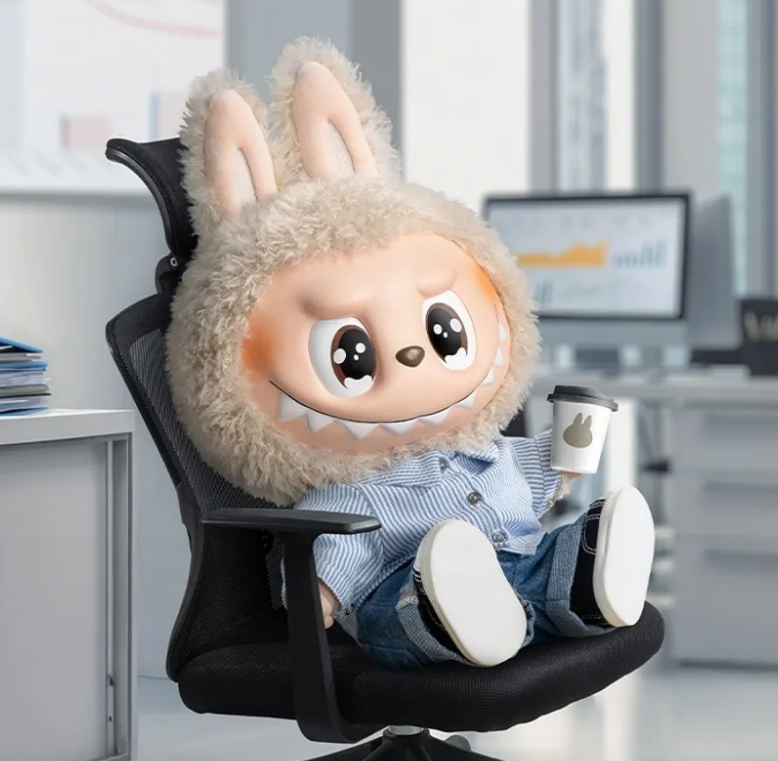 POPMART LABUBU FLIP WITH ME 搪膠毛絨公仔