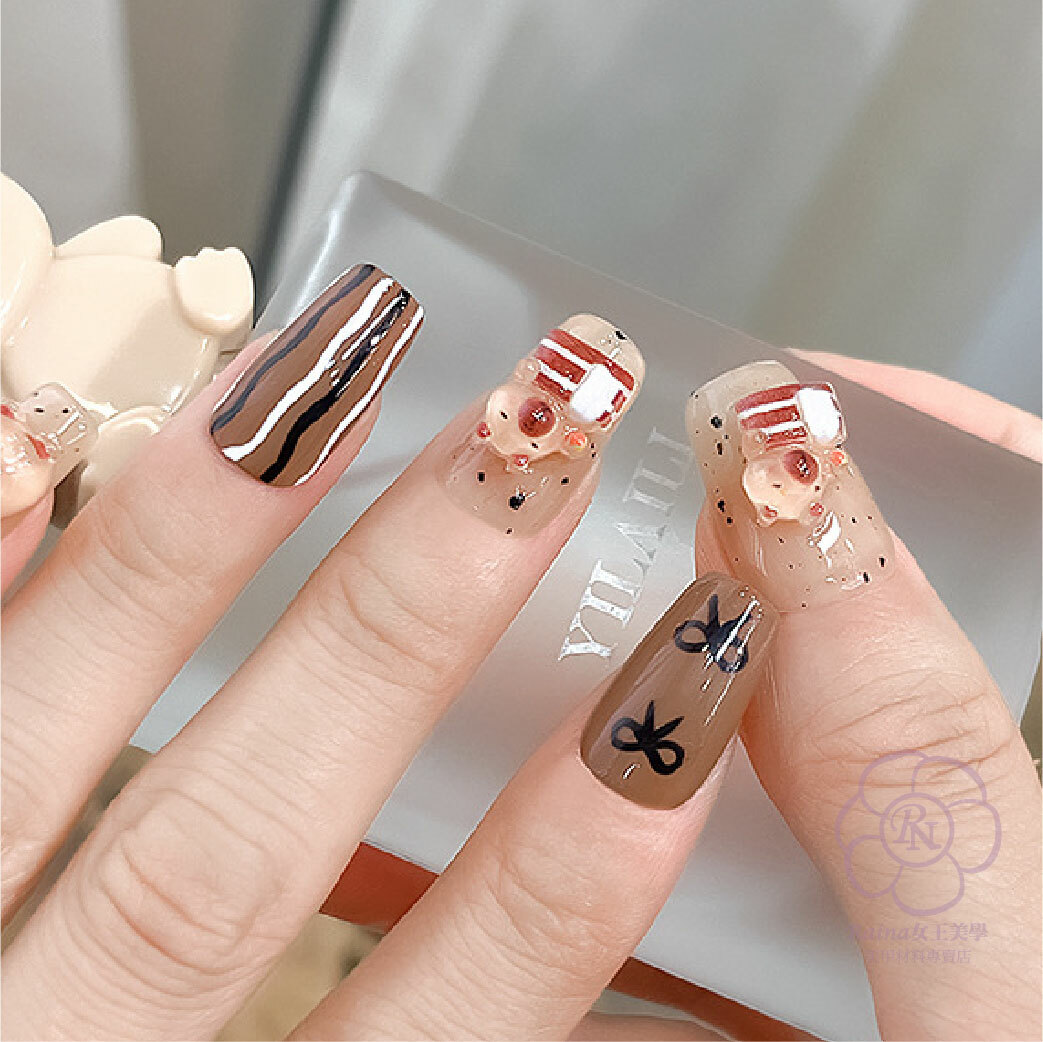 小熊+水豚飾品(10入