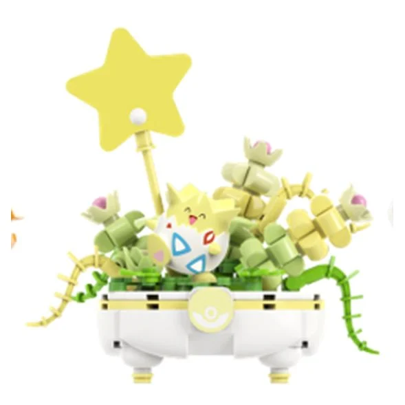 《 寶可夢 Pokemon 》寶可夢盆栽造型積木 波克比