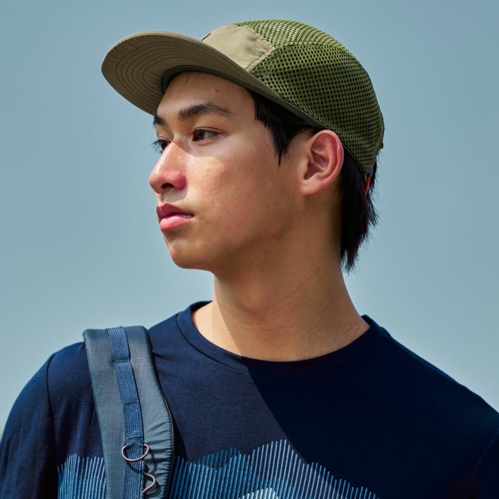 【BUFF】五分割輕量遮陽帽-[軍綠、濃黑] / BF133549