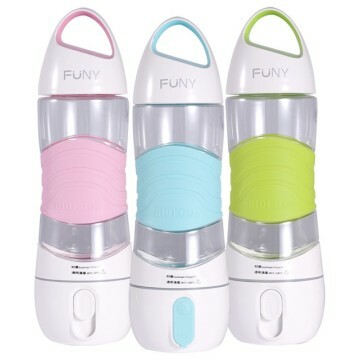 福利品出清【FUNY】 保濕運動補水杯400ML 淡粉