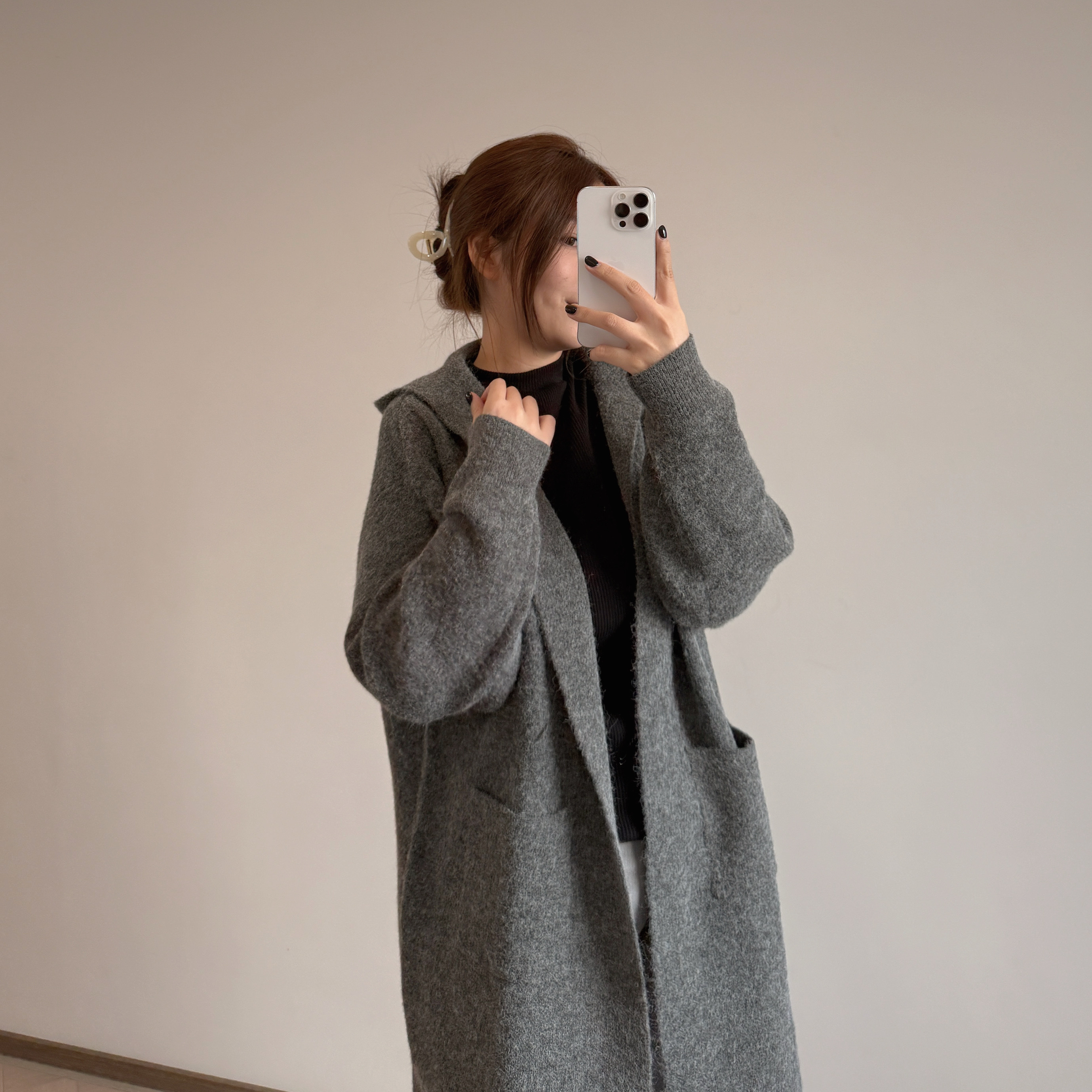 現貨 7125 連帽羊毛外套