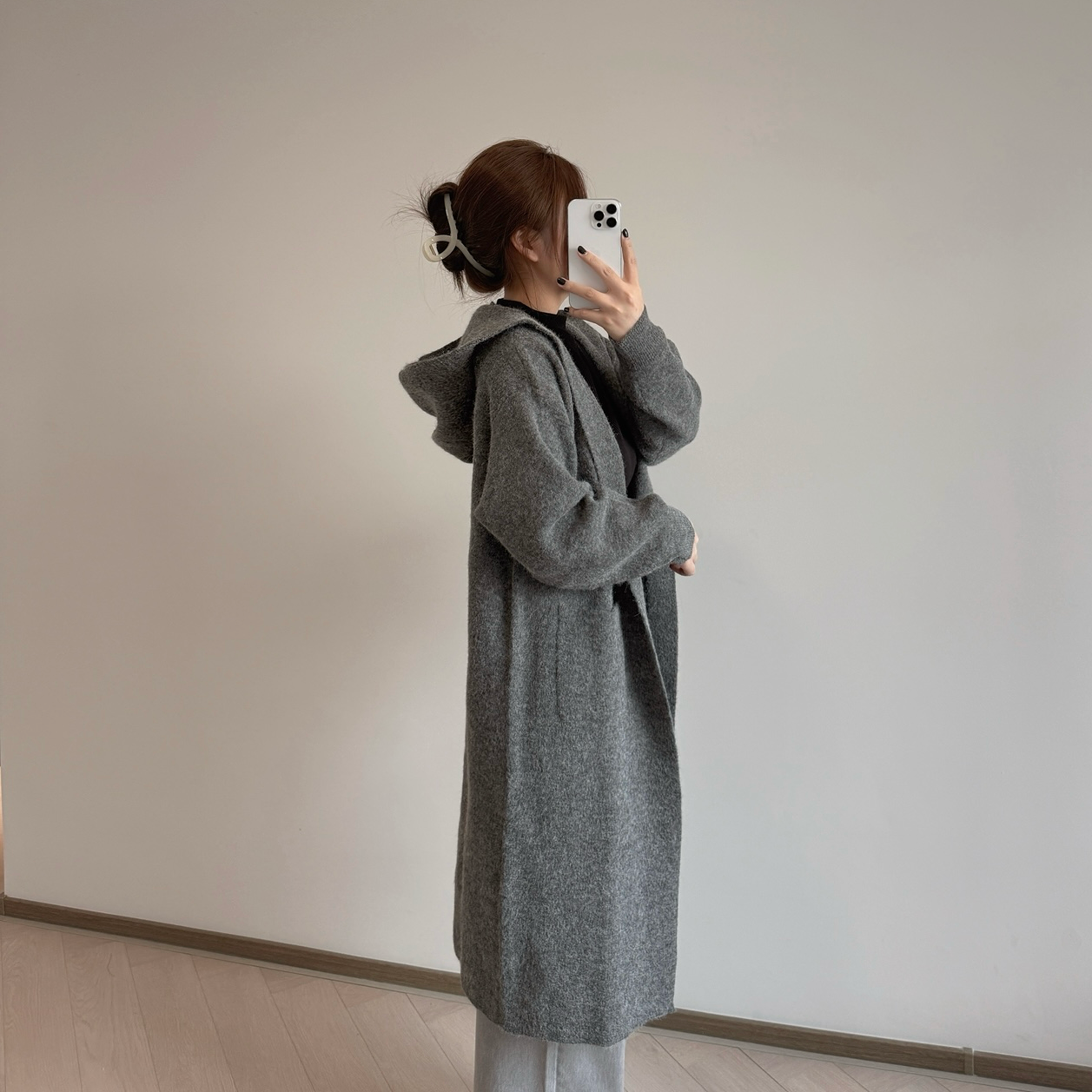 現貨 7125 連帽羊毛外套