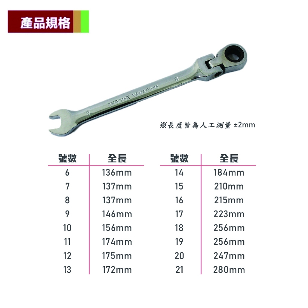 附發票｜KA搖頭式梅開扳手｜全長136-280mm 棘輪扳手複合式自動板手梅開扳手開口扳手梅開板手 JY