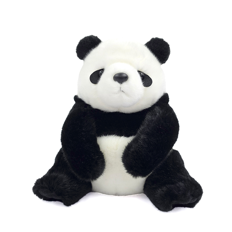 Panda Sitting Plush - 10”
