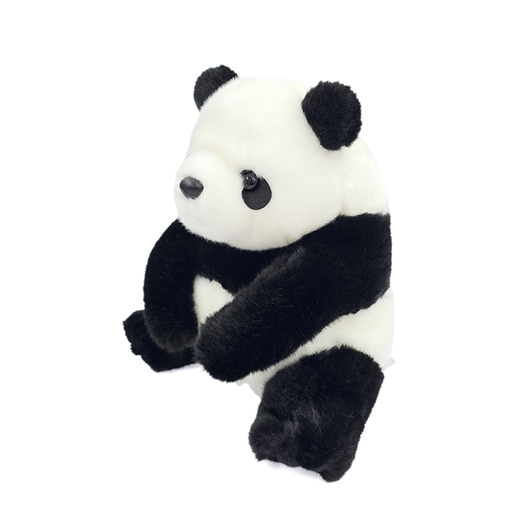 Panda Sitting Plush - 10”