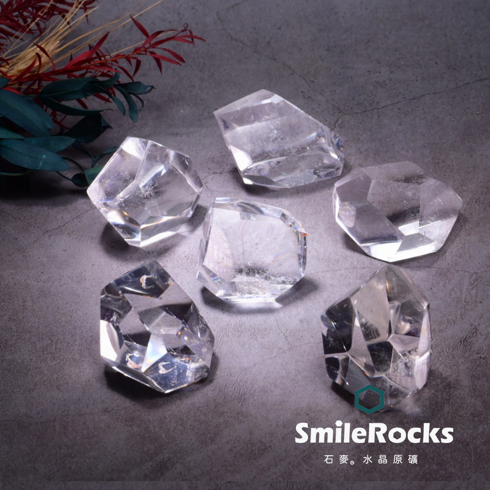 【石麥SmileRocks】白水晶隨形冰塊