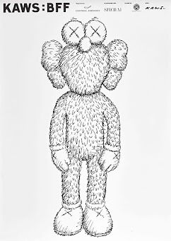 KAWS - BFF Exhibition Poster