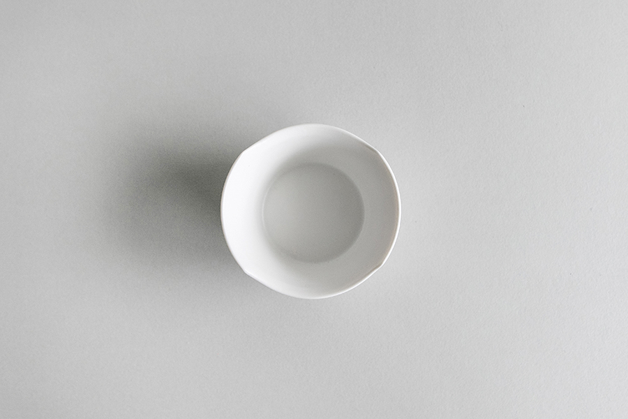 yumiko iihoshi porcelain - 一日碗(S) 百合白