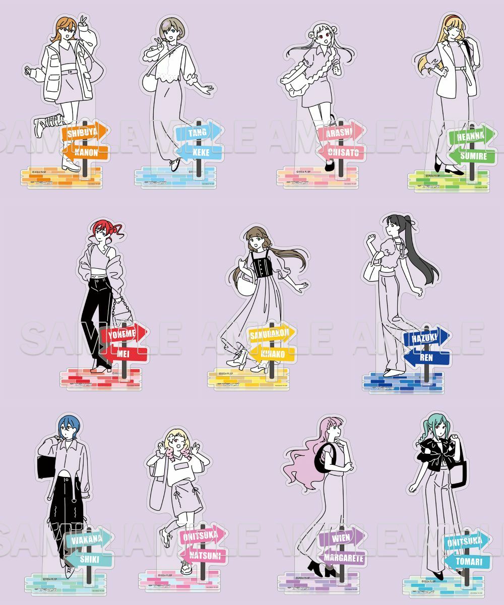 預購-『LoveLive！Superstar!』! 穿上季節去散步。 壓克力人形立牌 系列 【日本進口精品】