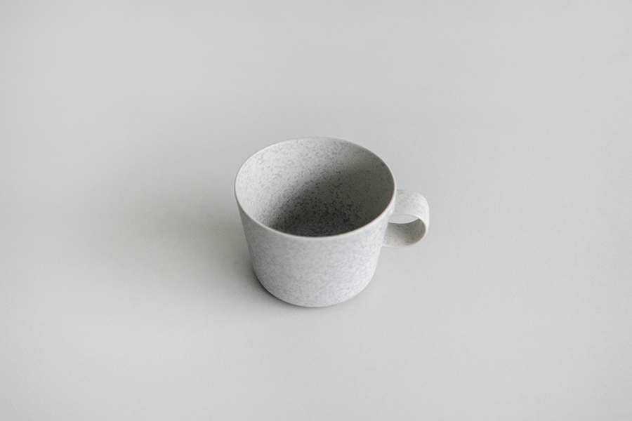yumiko iihoshi porcelain - 一日杯 早晨/淺灰藍