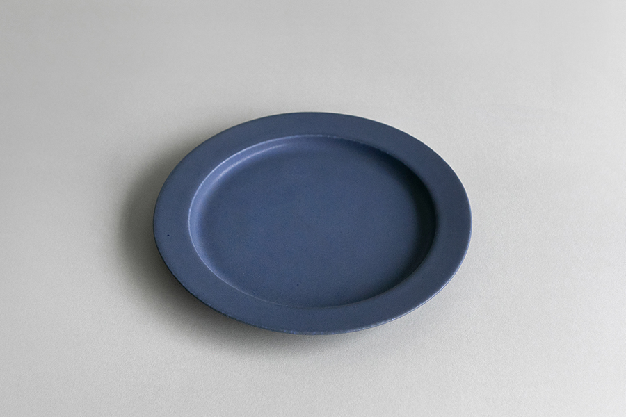 yumiko iihoshi porcelain - 一日盤 午後19cm/琉璃藍