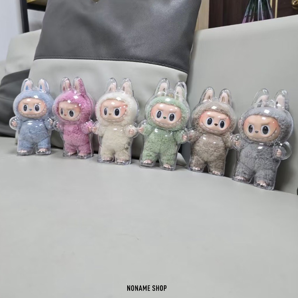 LABUBU 一代心動馬卡龍 / 三代前方高能 壓克力 透明 保護殼 (不含娃娃)