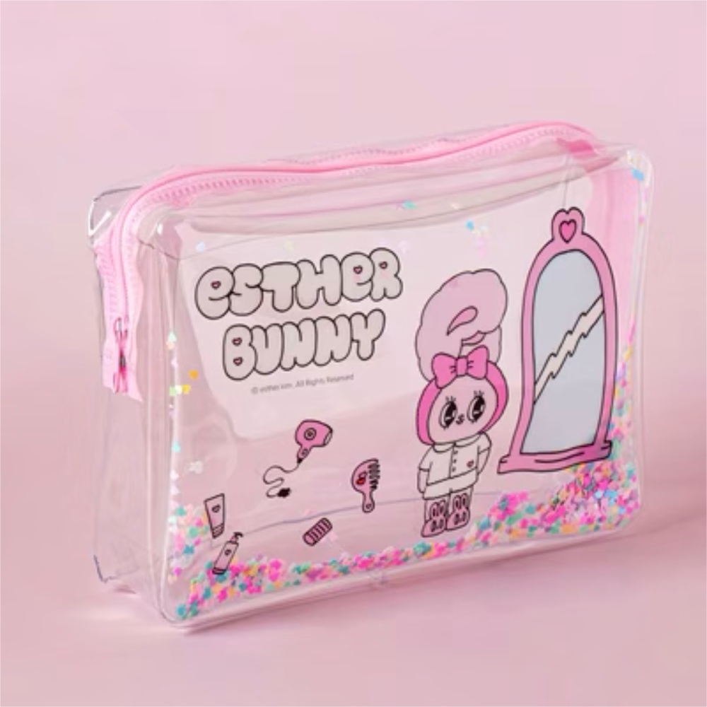 ESTHER BUNNY 艾絲樂小兔 流沙透明包 鏡子款