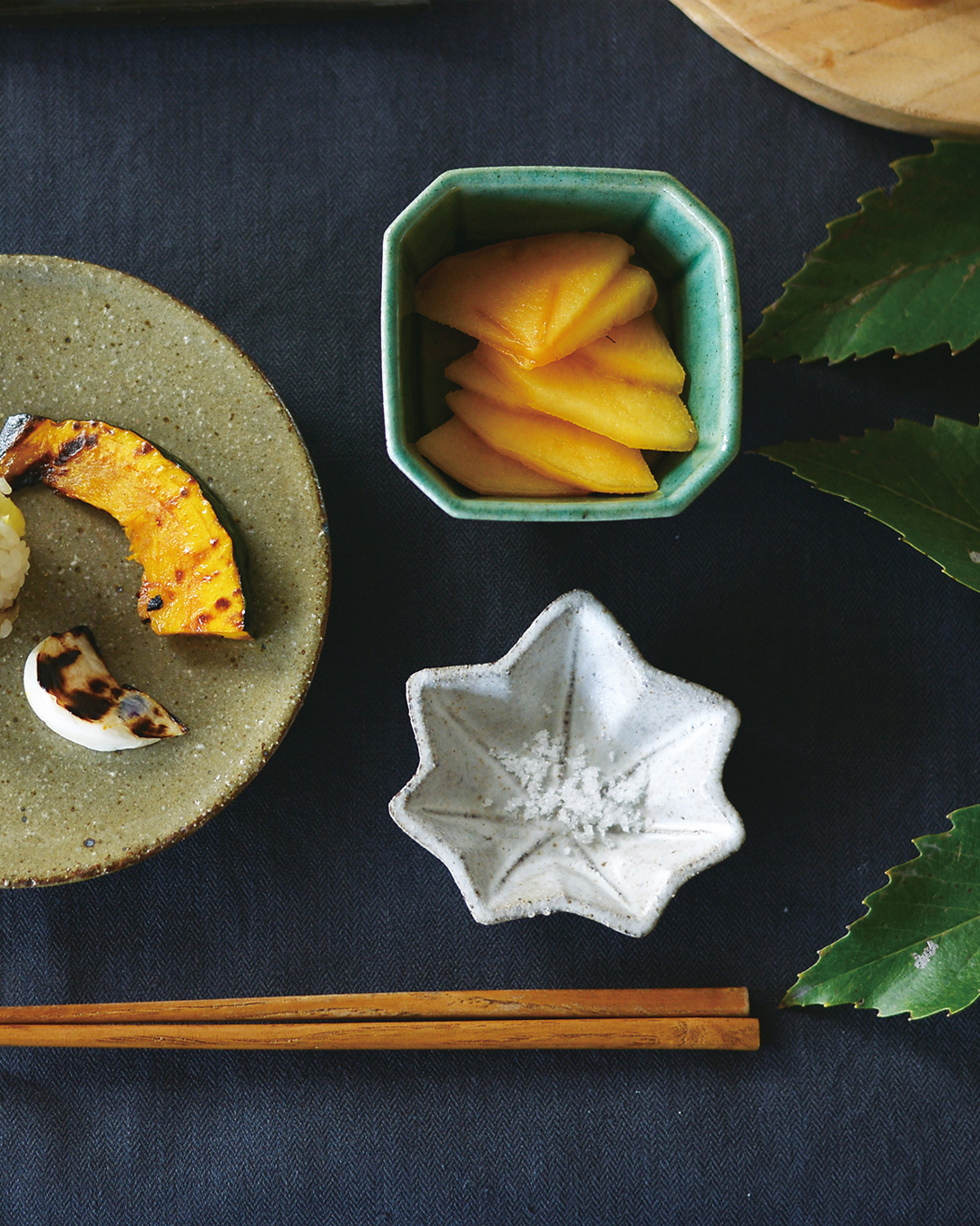 Teokoshi mamezara 手製醬油豆皿 楓｜studio m'