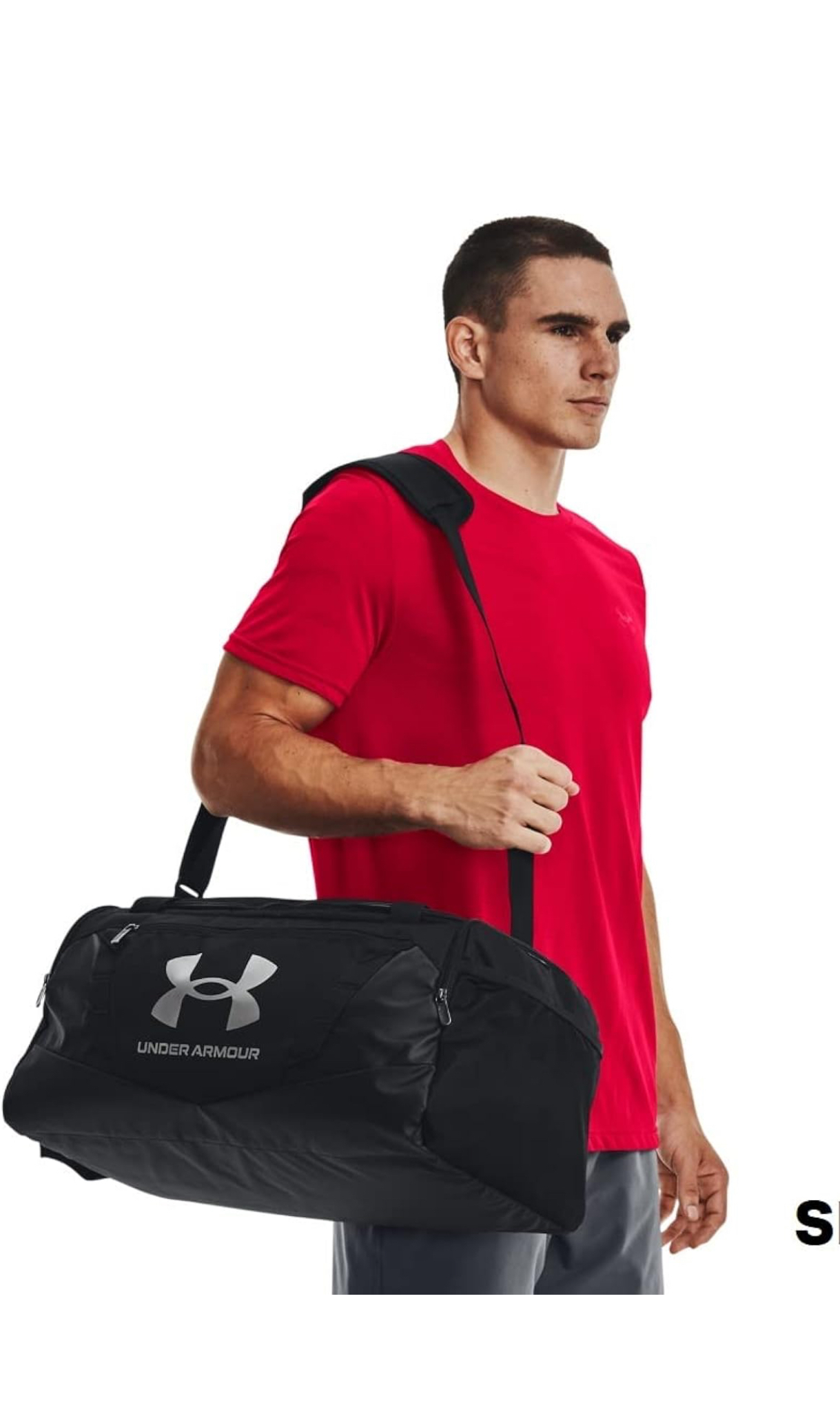 【預購】J1212901 UA 黑色單肩訓練包（日本限定）