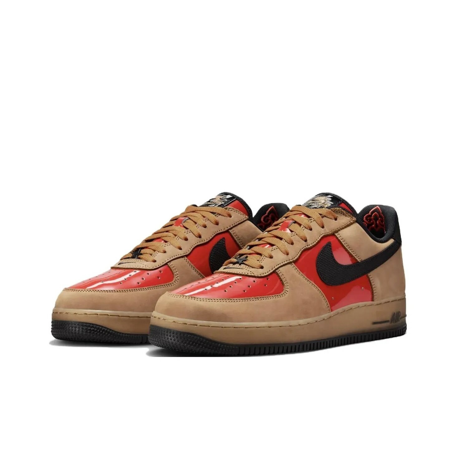Nike Air Force 1 Low World Tour Shanghai 咖 紅 FZ3081-200