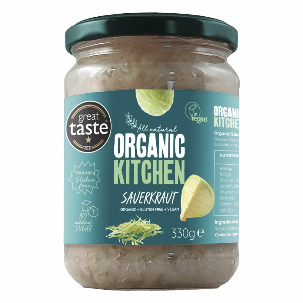 ORGANIC KITCHEN - 即食有機健康高纖德國酸菜 (330g) (57607)