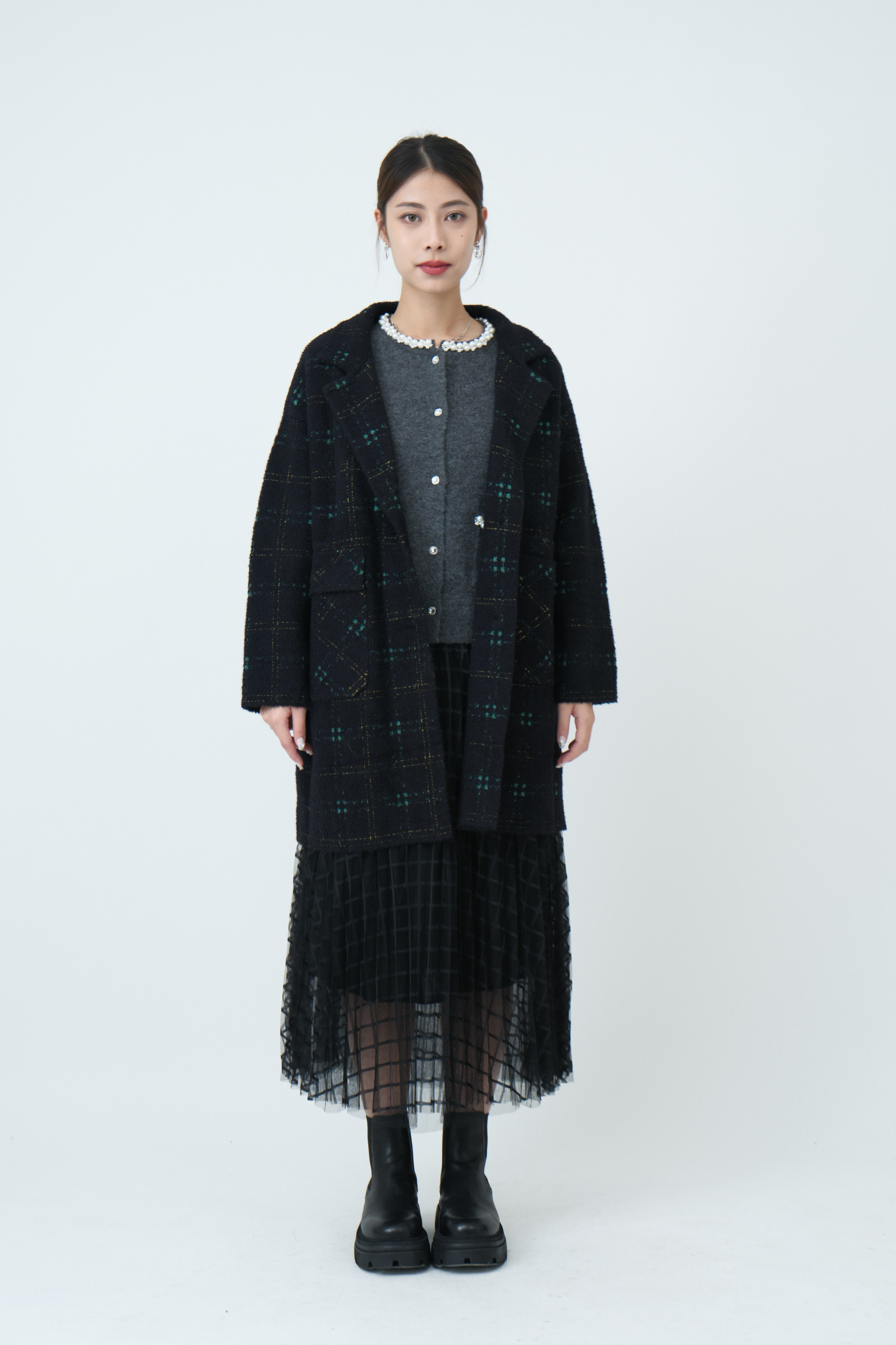 FW24_0248（外套＋上衣+半截裙）