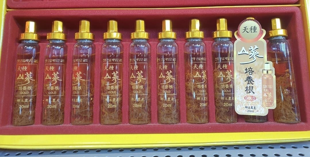 【直播】SM121304 天種山蔘培養根 Gold (20ml X 10枝)