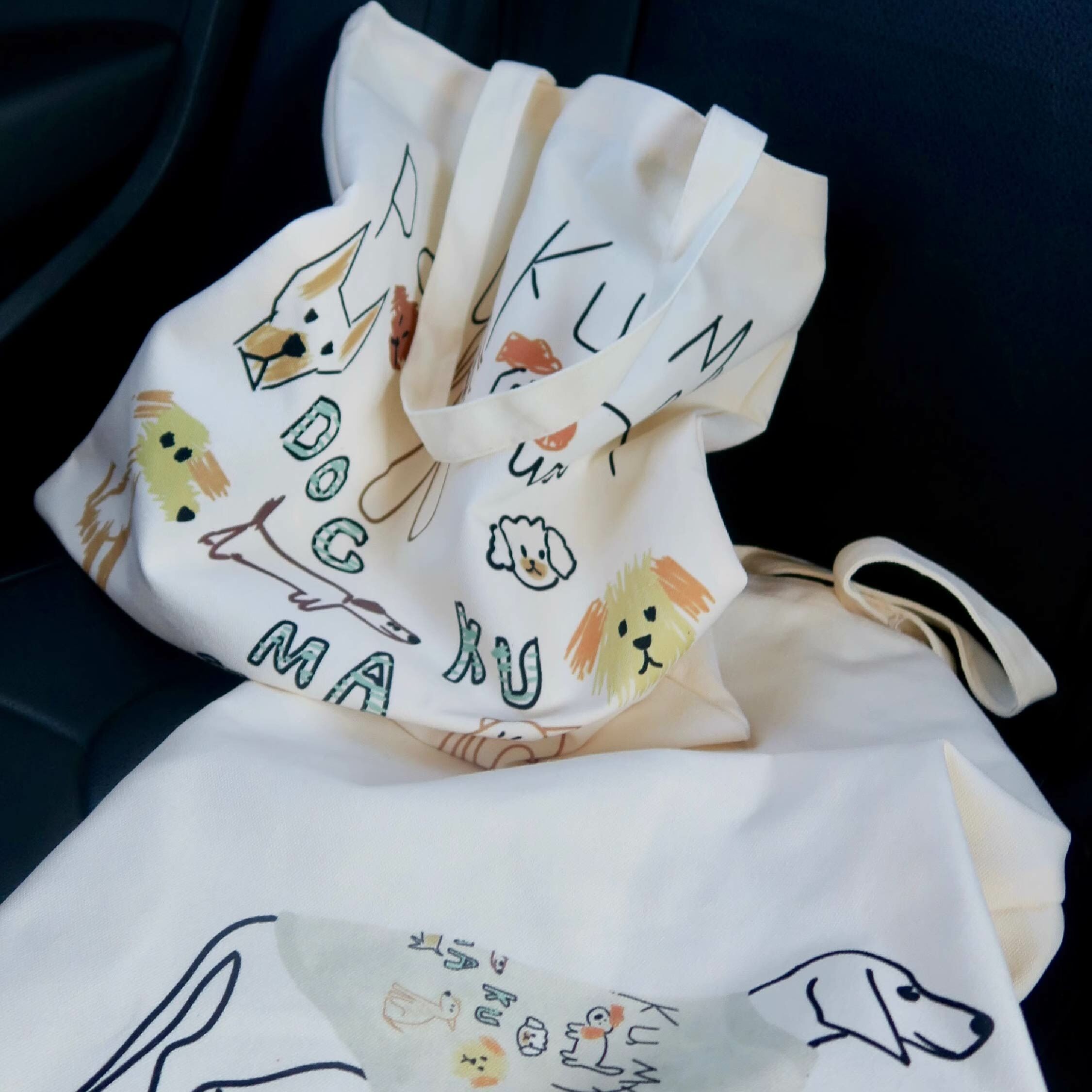 DOGKUMA - 親子塗鴉帆布包