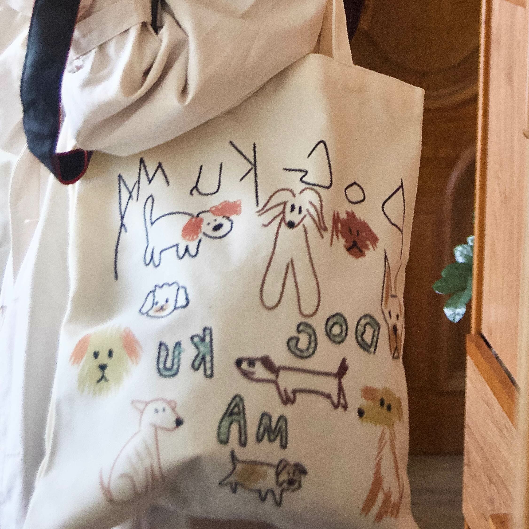 DOGKUMA - 親子塗鴉帆布包