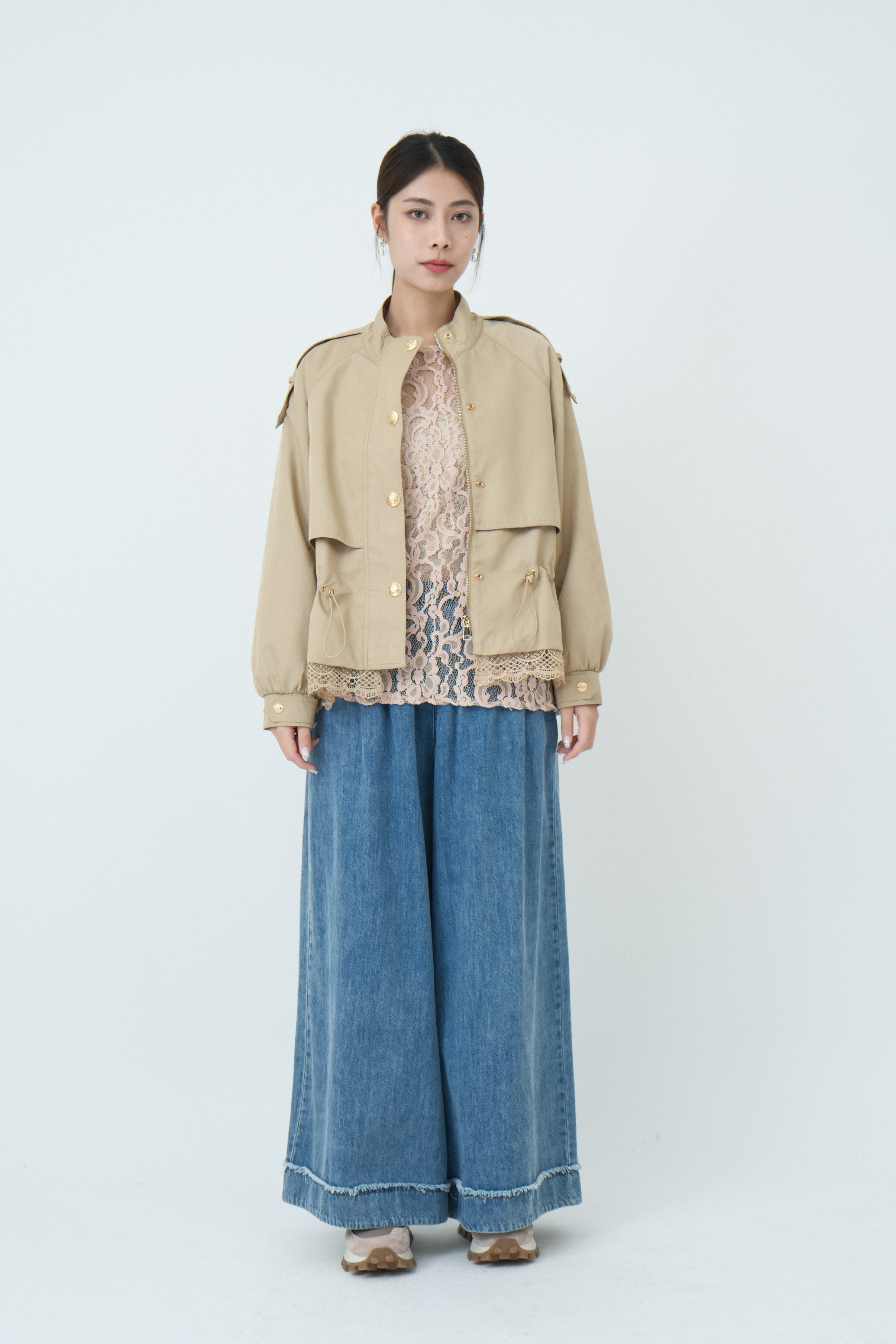 FW24_0251（外套＋上衣+牛仔褲）