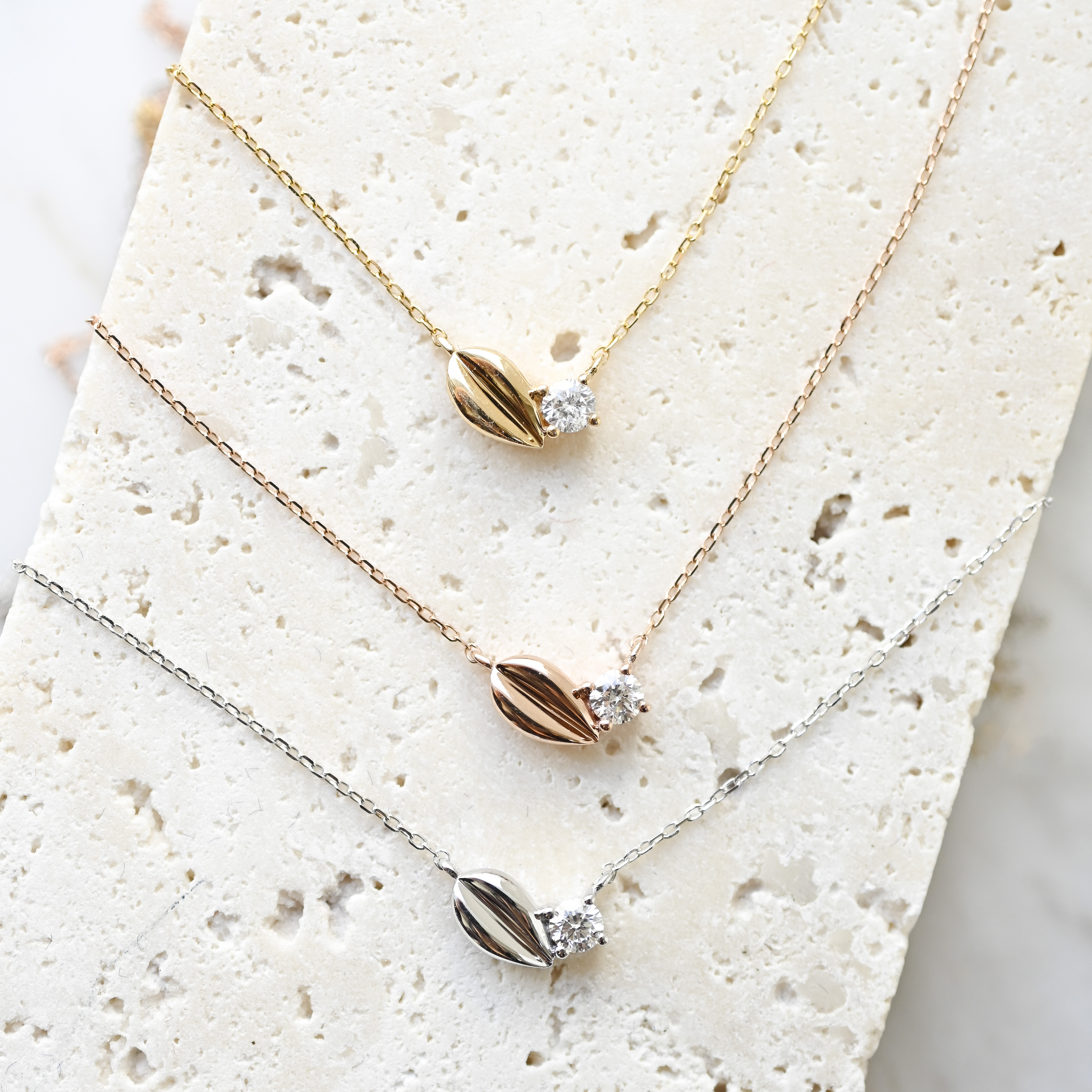 18K Arabica Diamond Necklace