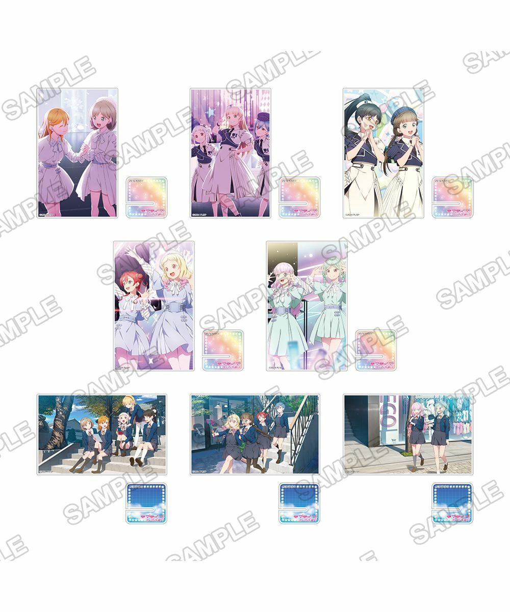 預購-『LoveLive！Superstar!!』 集換式壓克力小卡立牌 PACK盲盒販售 隨機出貨【日本進口精品】