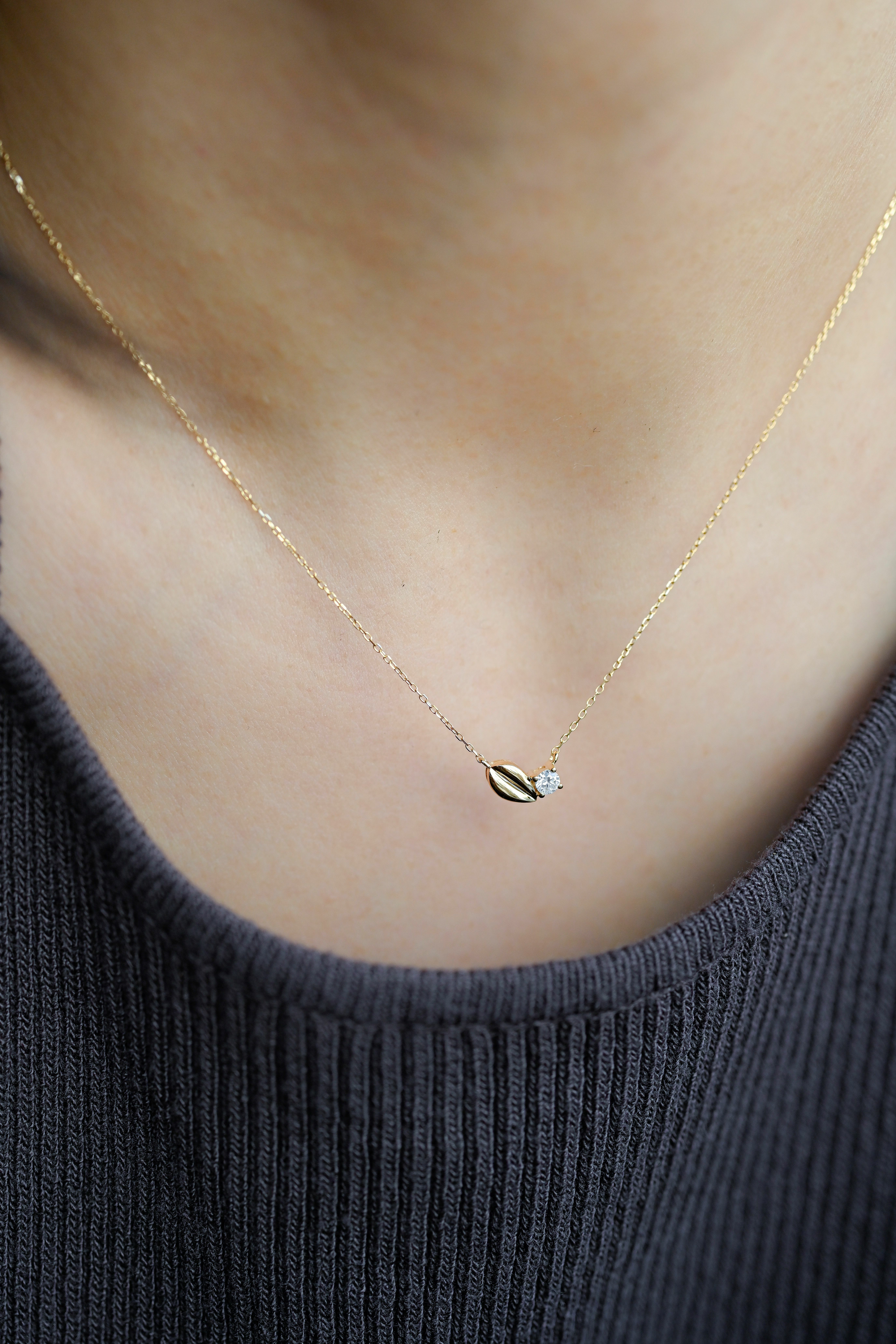 18K Arabica Diamond Necklace