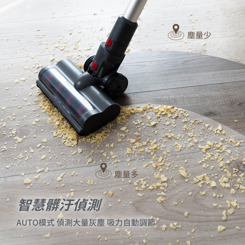 【SANSUI山水】智能偵測無線吸塵器/除蹣機