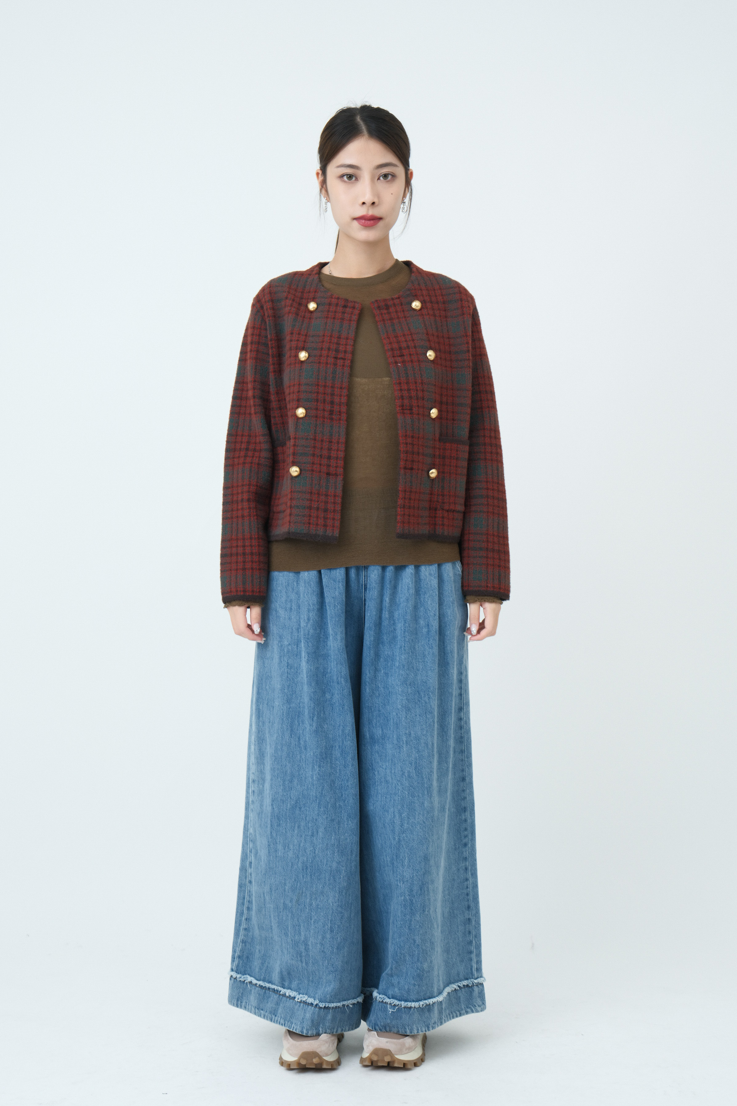 FW24_0252（外套＋上衣+牛仔褲）